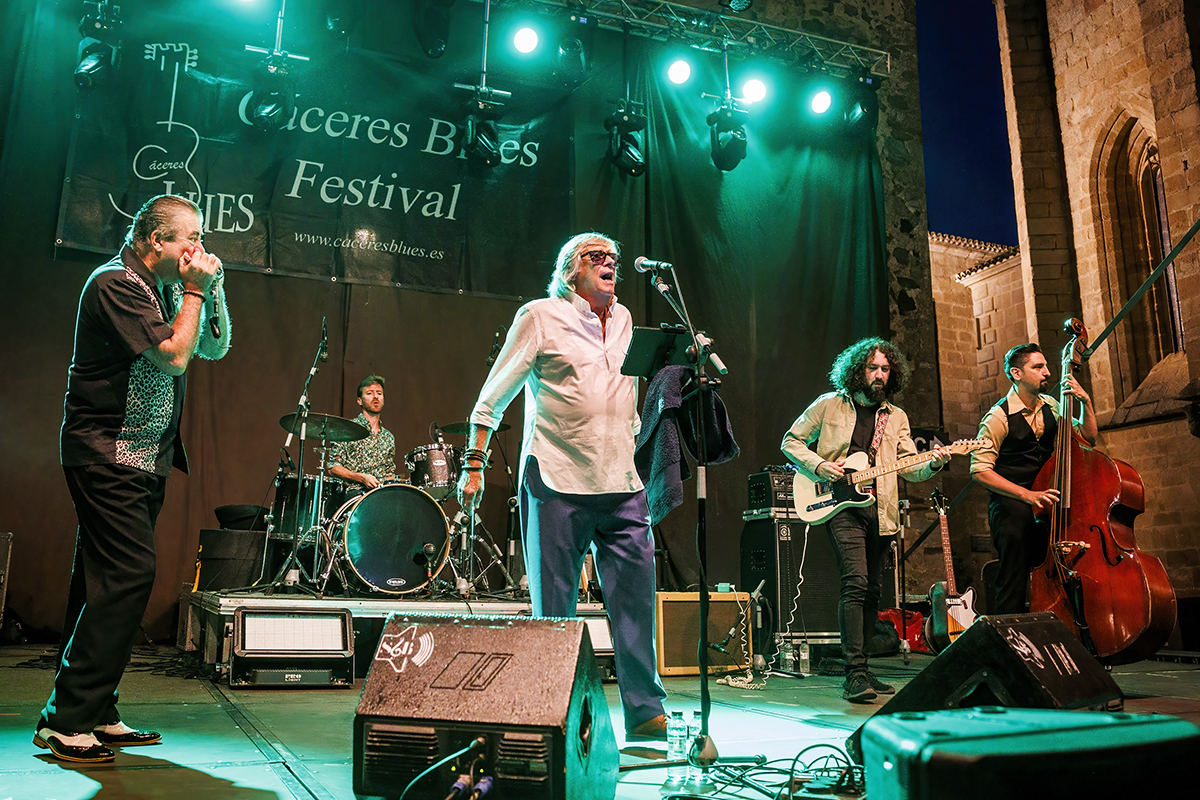 Hotte dager på Cáceres Blues Festival